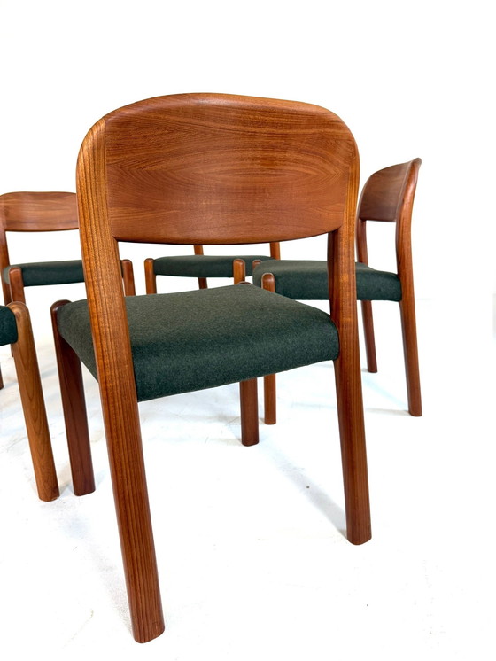 Image 1 of 6 sedie da pranzo danesi restaurate, EMC Møbler '80