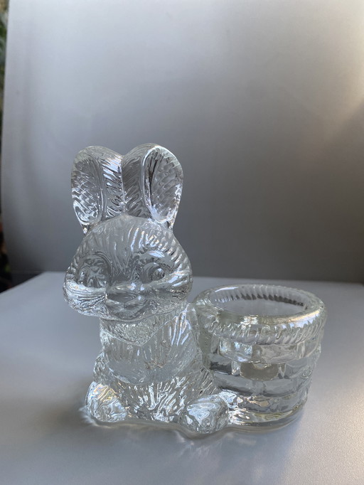 Egg cup or candle holder Rabbit Goebel