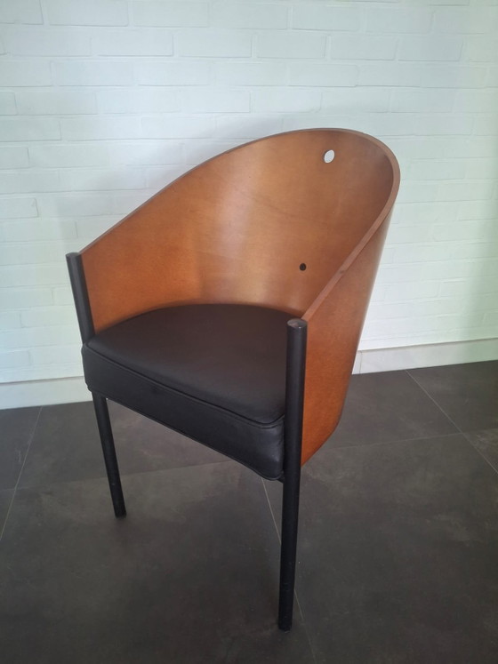 Sedia Costes Philippe Starck 1984 Per Driade Artifort – Poltrone, Leather, Metal (photo 2 of 10)
