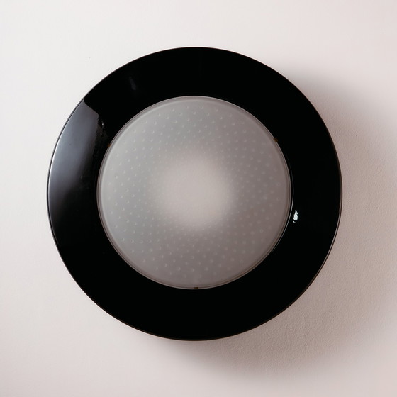 Image 1 of MK10347 Plafondlamp van metaal en glas