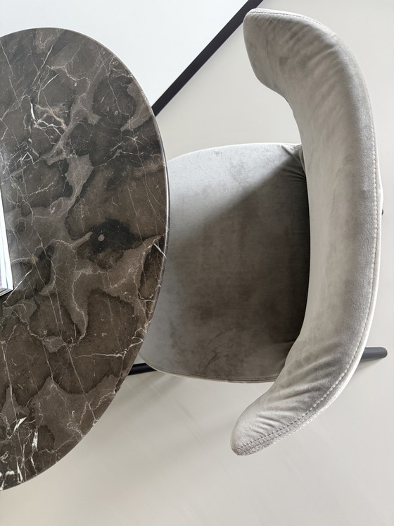 Image 1 of Table Flexform Fly et chaises Vesta