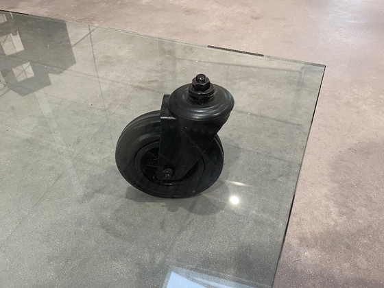 Image 1 of Salontafel Tavolo con ruote,  Fontana Arte, Gae Aulenti