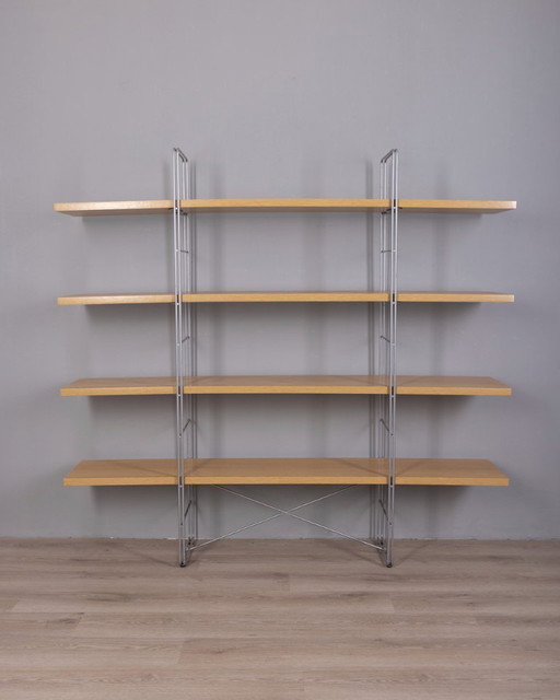 VINTAGE 80'S BOEKENPLANK "ENETRI" DESIGN NIELS GAMMELGAARD ​​VOOR IKEA