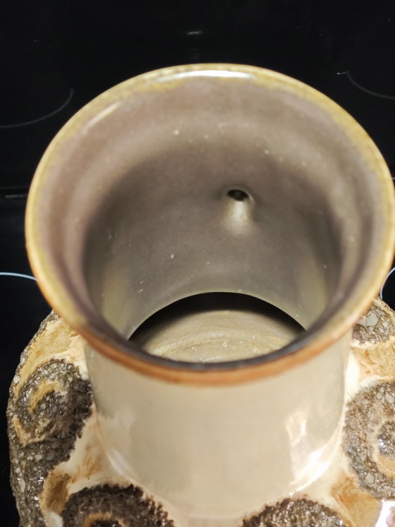 Fat Lava Pitcher – VEB Strehla, Vases, Ceramic (photo 6 of 13)