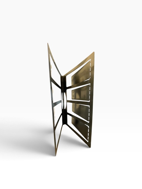 Porte-revues Design Minimaliste. Space Age / Postmoderne Années 80/90 – Metal (photo 8 of 15)