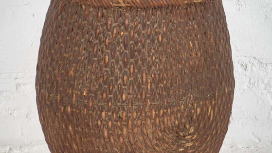 Antique fisherman basket (c.1900) #9 – Decorative Objects (photo 3 of 9)