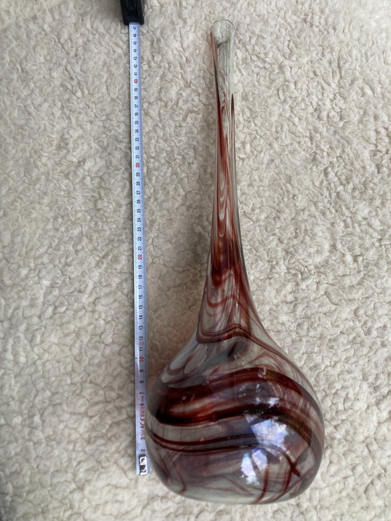 Image 1 of Elegante vaso di vetro vintage