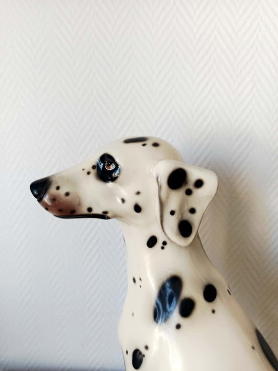 Image 1 of Vintage ceramic Dalmatian dog, Italy 1970