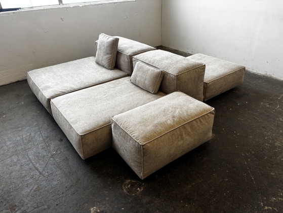 Living Divani Neowall Sofá de diseño Tela como nuevo! – Sofás modulares, Cotton (photo 5 of 15)