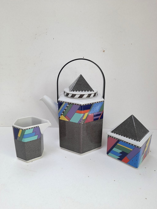 Rosenthal Metropol theeservies van Barbara Brenner