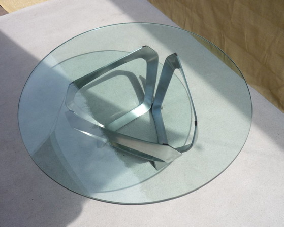 Tavolino da caffè in alluminio Knut Hesterberg – Ronald Schmitt, Tavolini da caffè, Aluminium (photo 6 of 9)