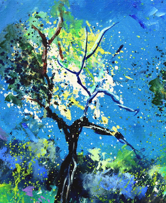 Image 1 of Two Trees in Spring