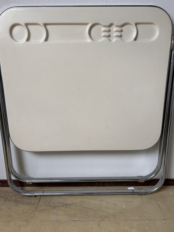 Image 1 of Vintage Platone inklapbaar buro, ontworpen door Giancarlo Piretti voor Anonima Castelli in 1970. 