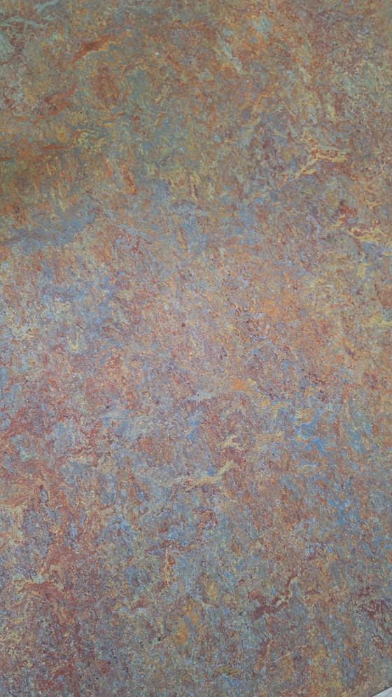 Image 1 of Dining table, Richard Hutten, 1.60x85 wood with marmoleum