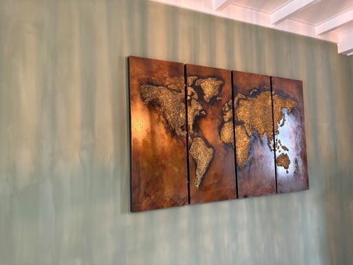 World map 4 panels