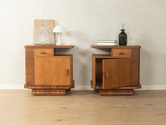 Image 1 of Art Deco bedside tables