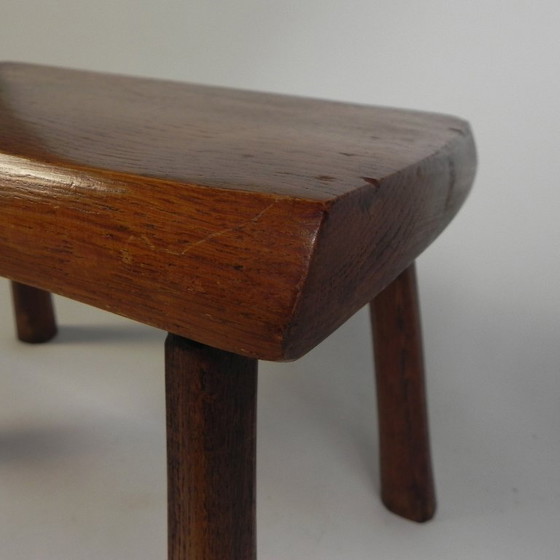 Tabouret vintage en tronc de chêne, années 1960 – Wood (photo 16 of 18)