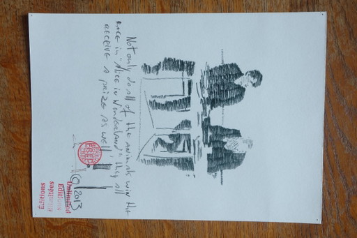 Digitale Lithographie: Éditions illimitées handsigniert, 20 x 30 cm 1/1