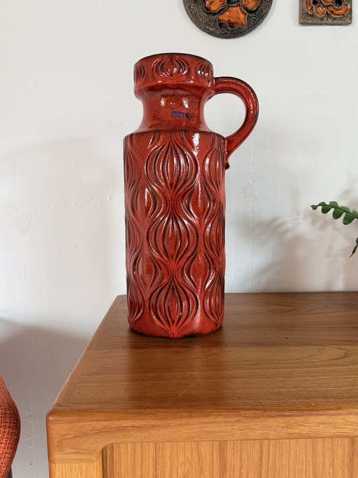 Vintage Ceramic Vase 485-45, Scheurich ‘70 – Scheurich W-Germany, vazen