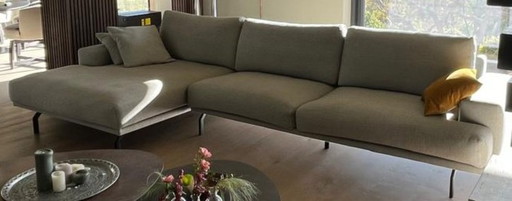 Divano componibile 4 posti grigio chiaro design Vicenzo Matisse