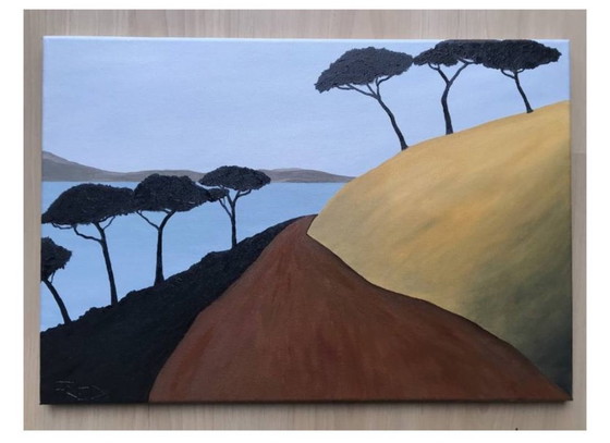 Image 1 of Acrylic on canvas Format 55x38 cm