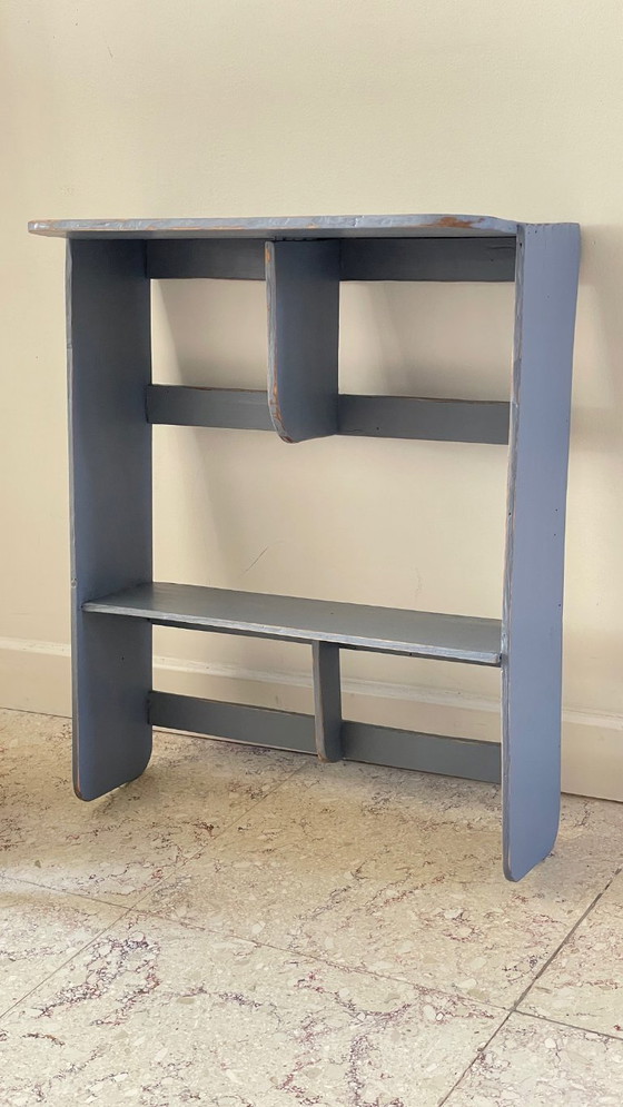 Image 1 of Antieke houten wandplank