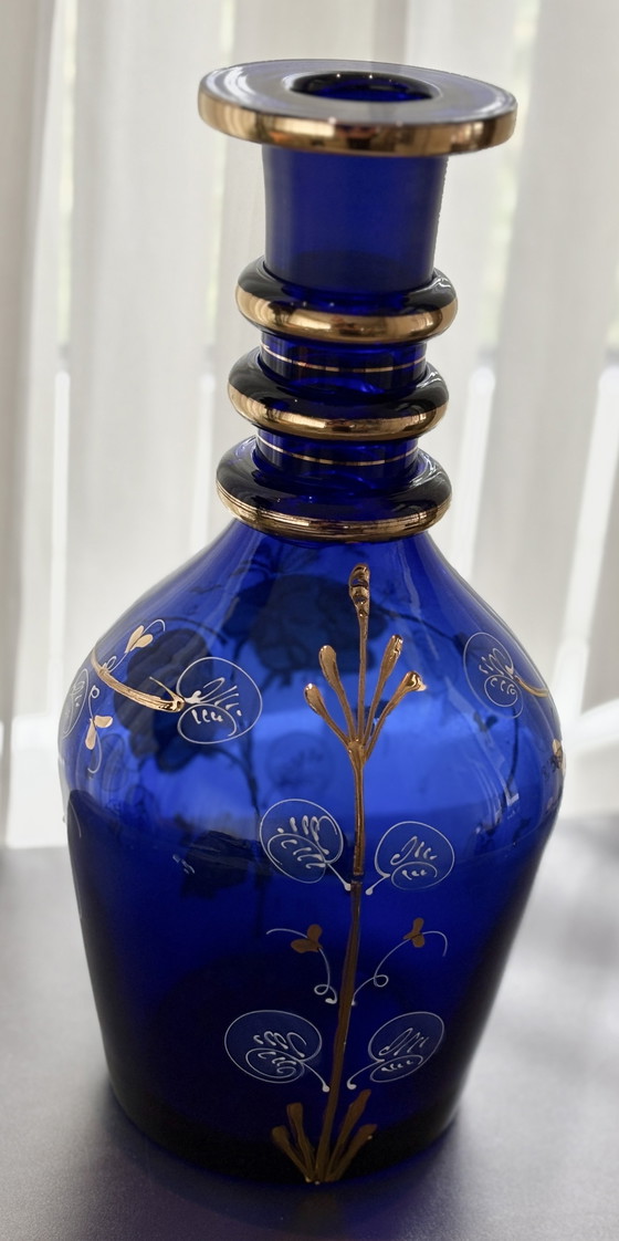 Image 1 of WATERKARAF BLUE GOLD