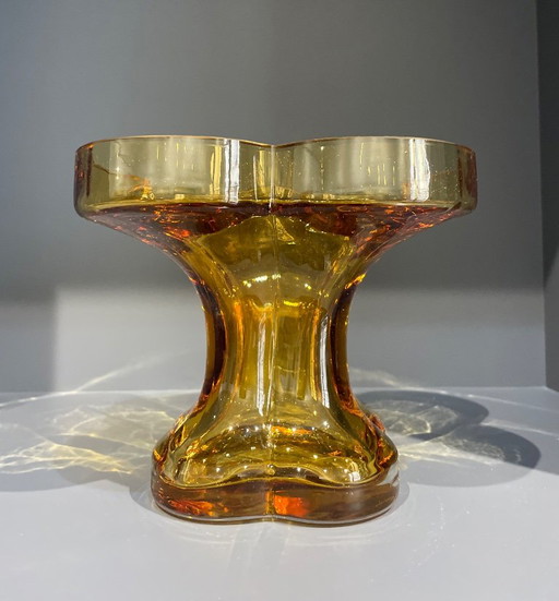 Vaas Onnenlehti Helena Tynell Riihimäen Mid-Century Design – vazen, Glass