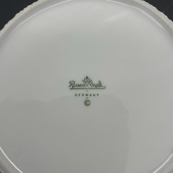 Rosenthal Form 2000 Schattenrose, Sweet Dish Ø 11 cm, Loewy / Latham, Vintage, Decorative Objects, Porcelain (photo 5 of 6)