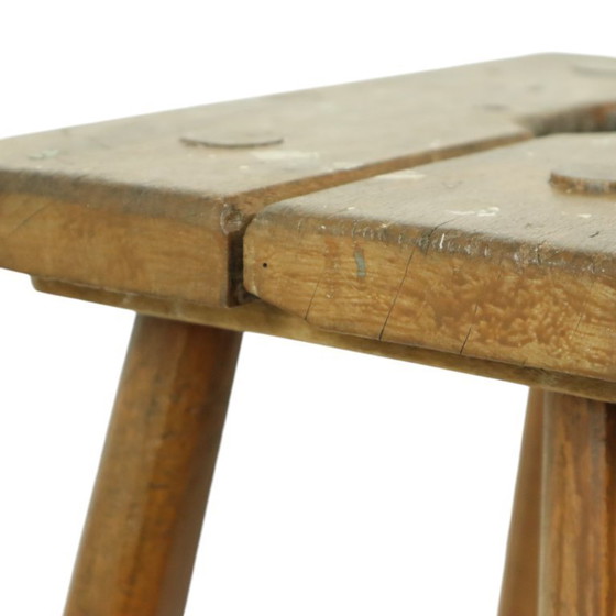 Image 1 of Character Milk Stool Solid Wood