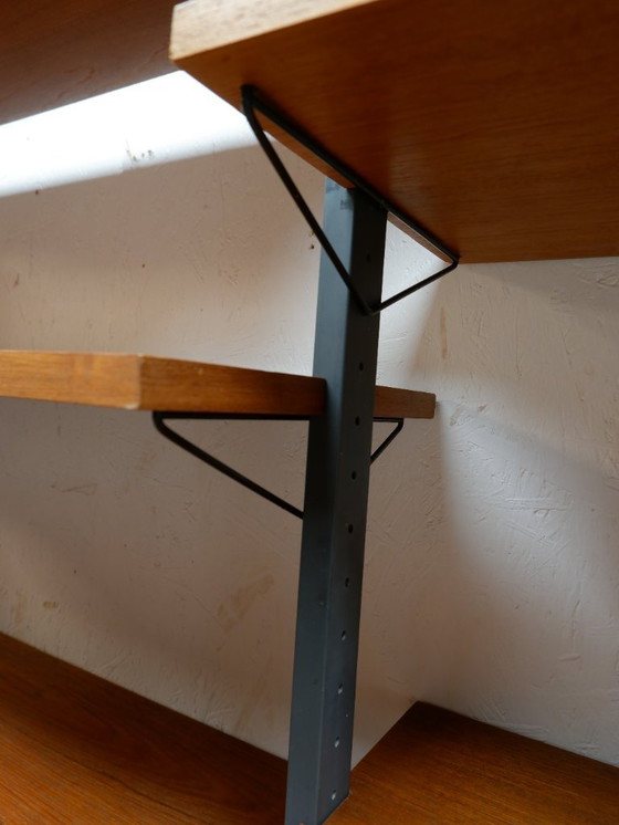 Image 1 of Zweedse Vintage Teak Wandkast Van Olof Pira, Jaren 60