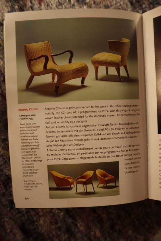 Image 1 of Ensemble de deux fauteuils lounge Antonio Citterio 'Compagnia delle Filippine', B&B Italia, 1993