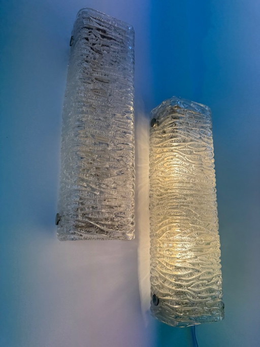 5XL Murano glazen wandlampen