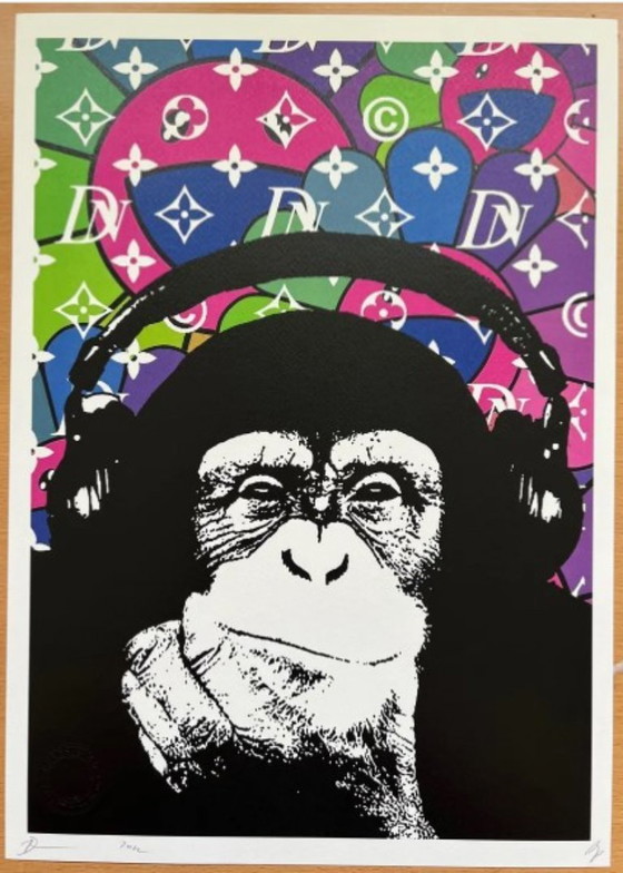 Image 1 of DEATH NYC - Scimmia DJ Vuitton Banksy