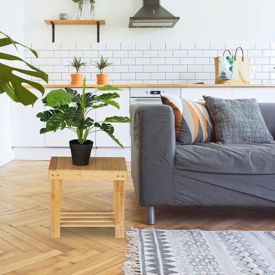 Image 1 of Japandi design bijzettafel douchekruk