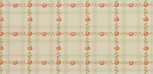 5051 Vintage Bloemetjes Behangpapier Behang