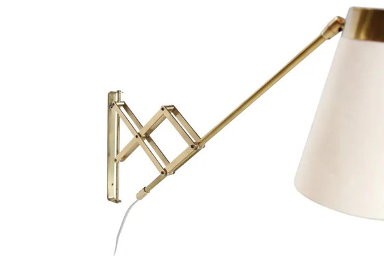 Brass wall lamp by Th. Valentiner, 1950 – Wall lights, Mid Century Modern (photo 5 of 6)