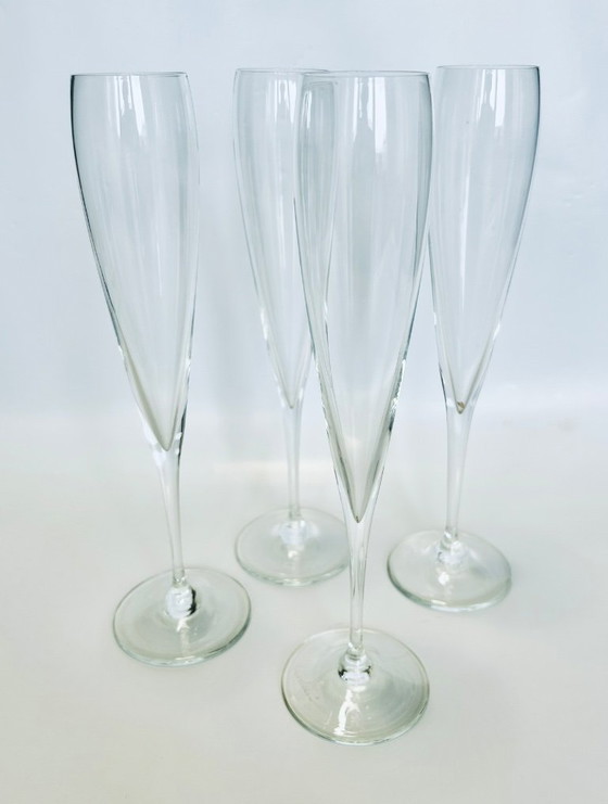Image 1 of champagnekoeler met 4 glazen Colani