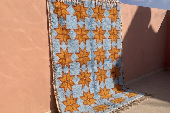 Uniek handgemaakt Berberkleed 200/300 cm – Vloerkleden en tapijten, Wool (photo 4 of 7)
