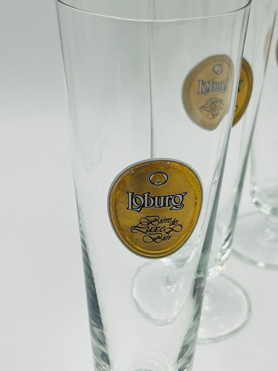 Set di 6 bicchieri flûte da birra Loburg, Bicchieri e caraffe, Vetro, Trasparente (foto 3 di 8)
