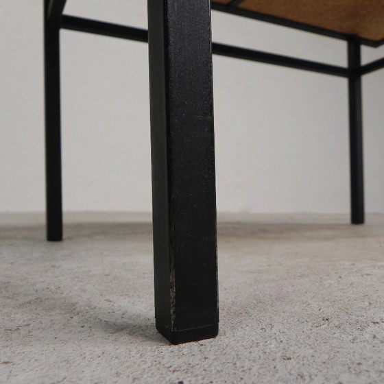 Image 1 of Tavolo vintage in piastrelle con immagine di corrida, anni '50