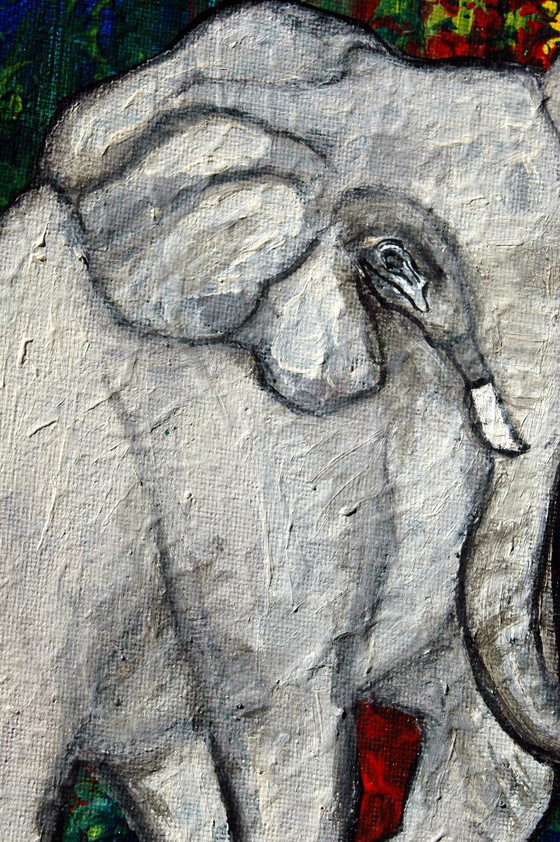 The white guardian – CB, Objets d'art, Toile (photo 6 of 7)