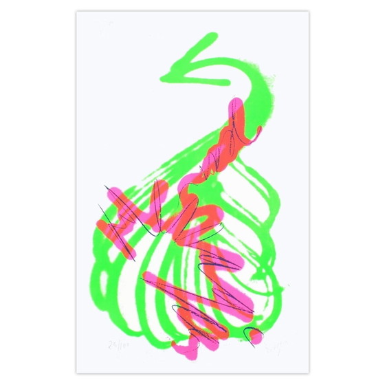 Image 1 of Jean MESSAGIER AP211 - Ariel Serigrafia firmata 1973