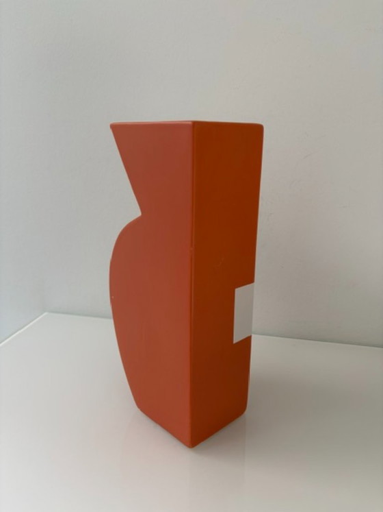 Sculptural Postmodern Vase 80s – Memphis Style – Ceramic (photo 8 of 14)