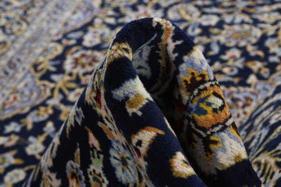 Image 1 of Alfombra persa Kashan 3,74 x 2,63 Alfombra oriental fina N.° 24640