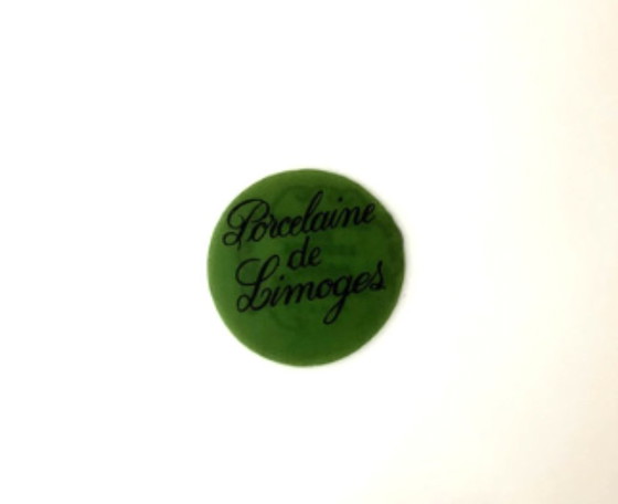 Image 1 of 1 grande piatto ovale per pesce in porcellana di Limoges