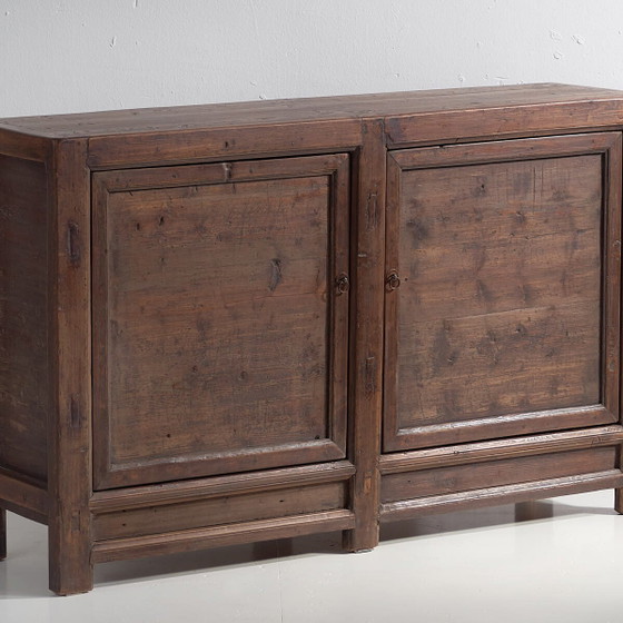 Antiek dressoir met twee deuren (ca. 1920) – Wood (photo 4 of 9)