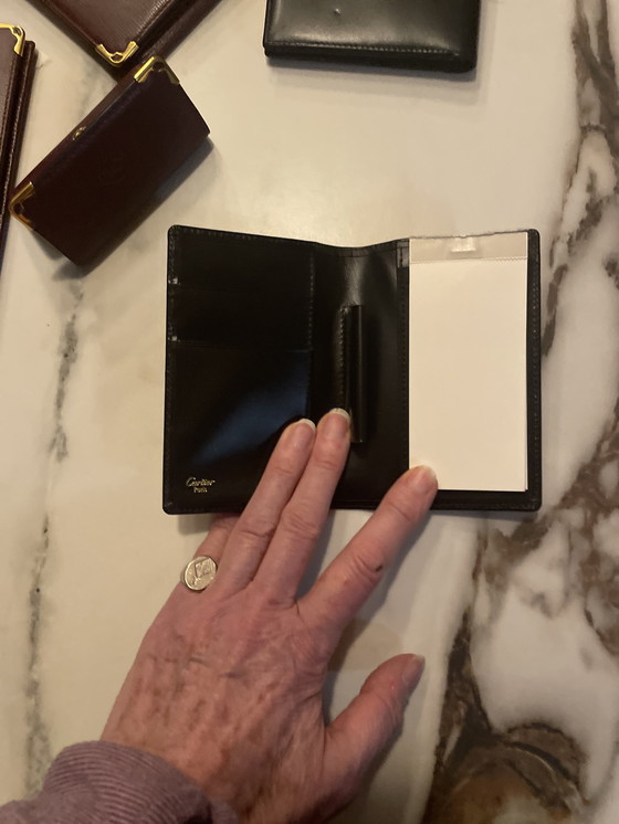 Image 1 of Gli articoli Cartier geheel nieuw/ leer met goud