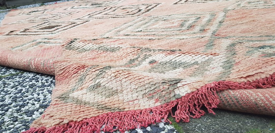 Image 1 of Handgeknoopt Berber kleed wol 348x185cm