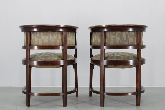 Image 1 of 1920er Jahre Paar Bugholzsessel, Tschechoslowakei